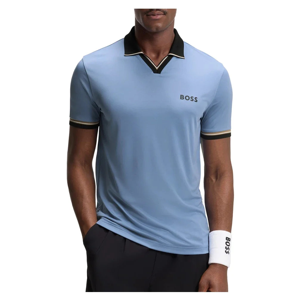 Men's Jersey Polo,Apparel,Hugo Boss,459 Light/Pastel Blue,S,Tennis Express,HB50559200-459
