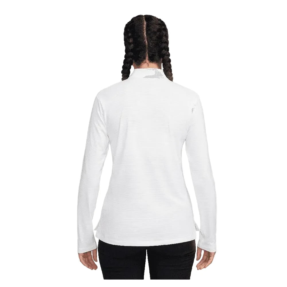 Women's Dri-Fit Victory 1/2 Zip Long Sleeve Tennis Top-Apparel-Nike-HF6586-100_1-Tennis Express