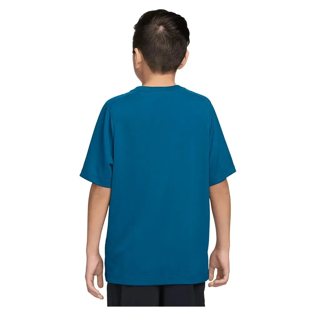 Boys' Multi Dri-FIT Short-Sleeve Training Top-Apparel-Nike-HF8100-301_2-Tennis Express