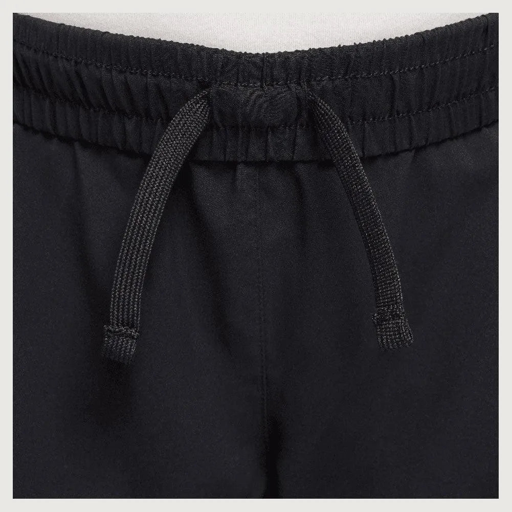 Girls' One Dri-Fit 2in1 3 inch Training Shorts Black and White-Apparel-Nike-HF8237-010-1-Tennis Express