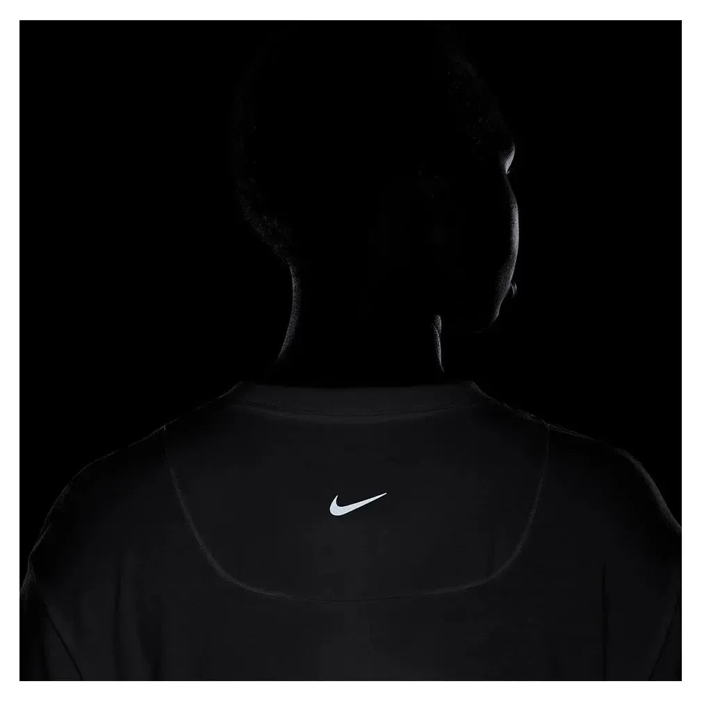 Women's One Relaxed Dri-FIT Cropped Short Sleeve Top-Apparel-Nike-HJ1065-100_2-Tennis Express