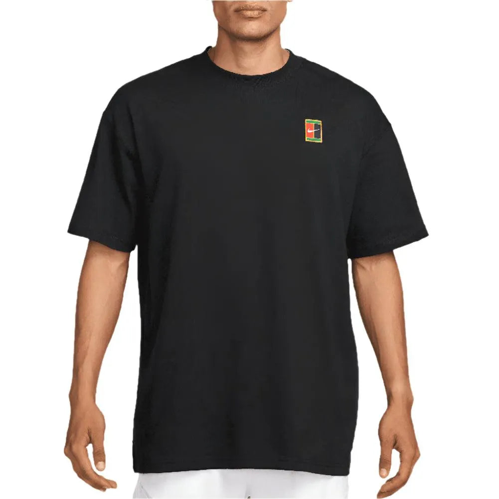 Men's Dri-Fit Tennis Tee-Apparel-Nike-HJ3362-010-3-[Sku]-Tennis Express
