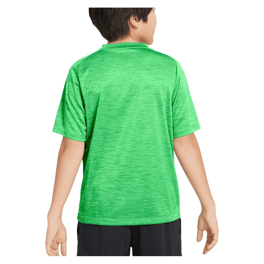 Boys' Dri-FIT Multi Short Sleeve Training Top,Apparel,Nike,,,Tennis Express,HJ3771-336_2