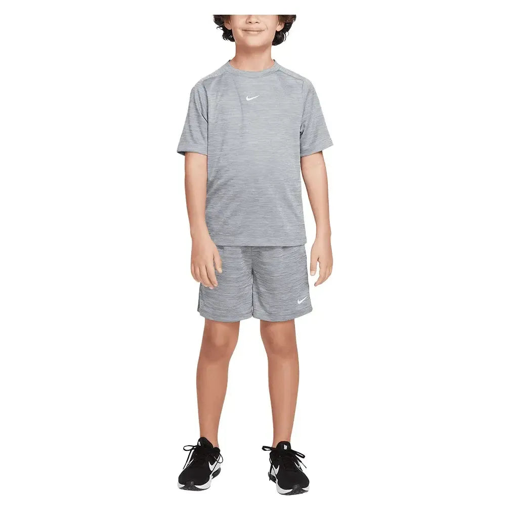 Boys' Multi Dri-FIT Short-Sleeve Training Top-Apparel-Nike-HJ3771-B-084-5-Tennis Express