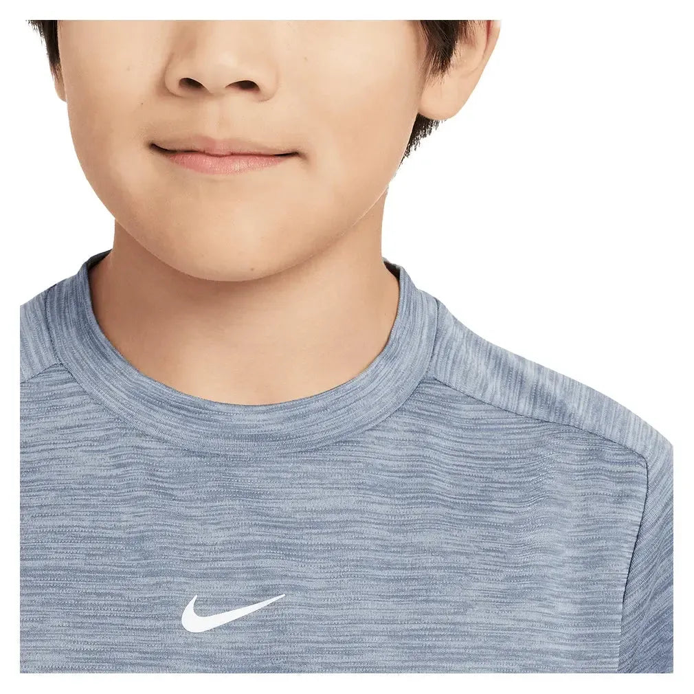 Boys' Multi Dri-FIT Short-Sleeve Training Top-Apparel-Nike-HJ3771-B-499-6-Tennis Express
