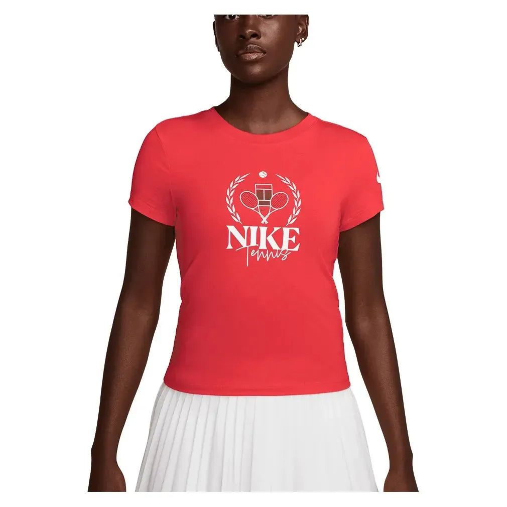 Women's Paris Dri-FIT Slam Tennis Tee-Apparel-Nike-HJ3816-696_2-Tennis Express