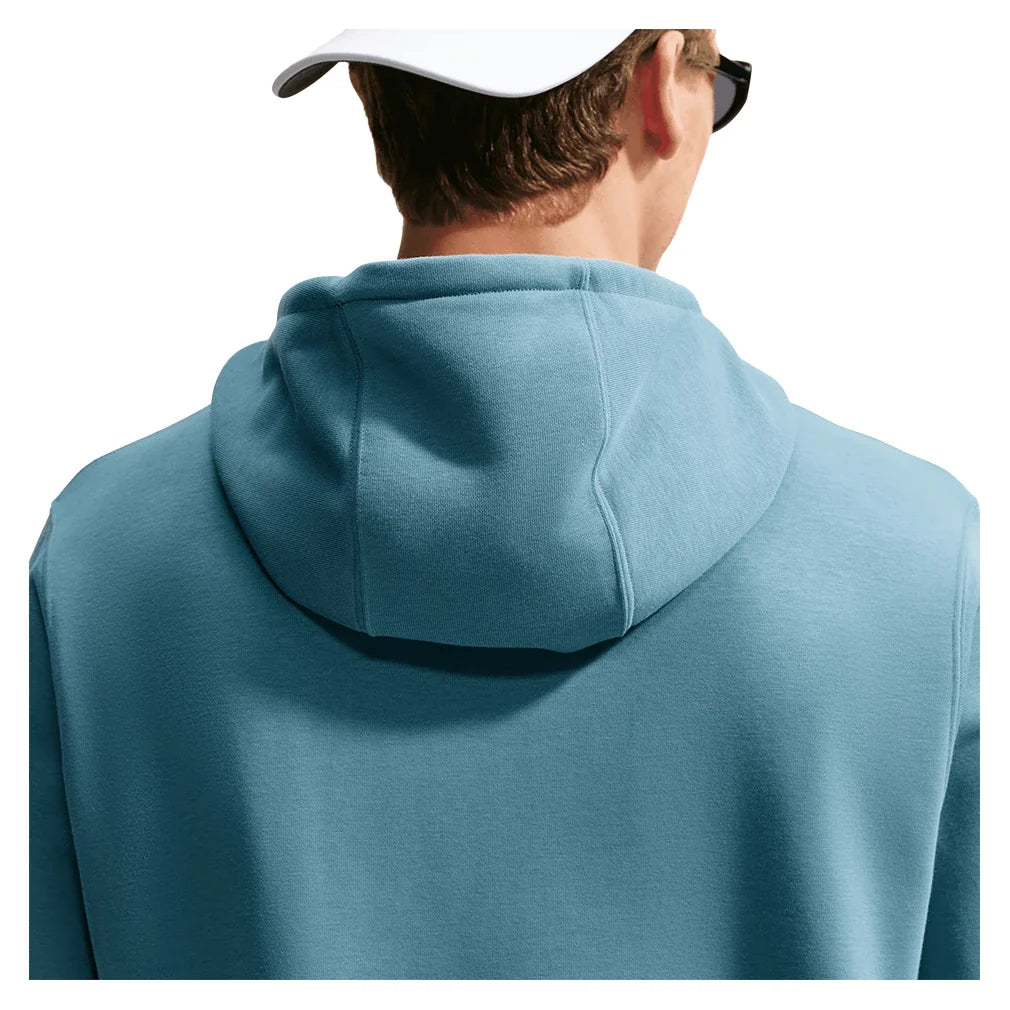 Men's Court Dri-FIT Heritage Fleece Pullover Tennis Hoodie Smokey Blue and New Slate,Apparel,Nike,,,Tennis Express,HM6759-008_2