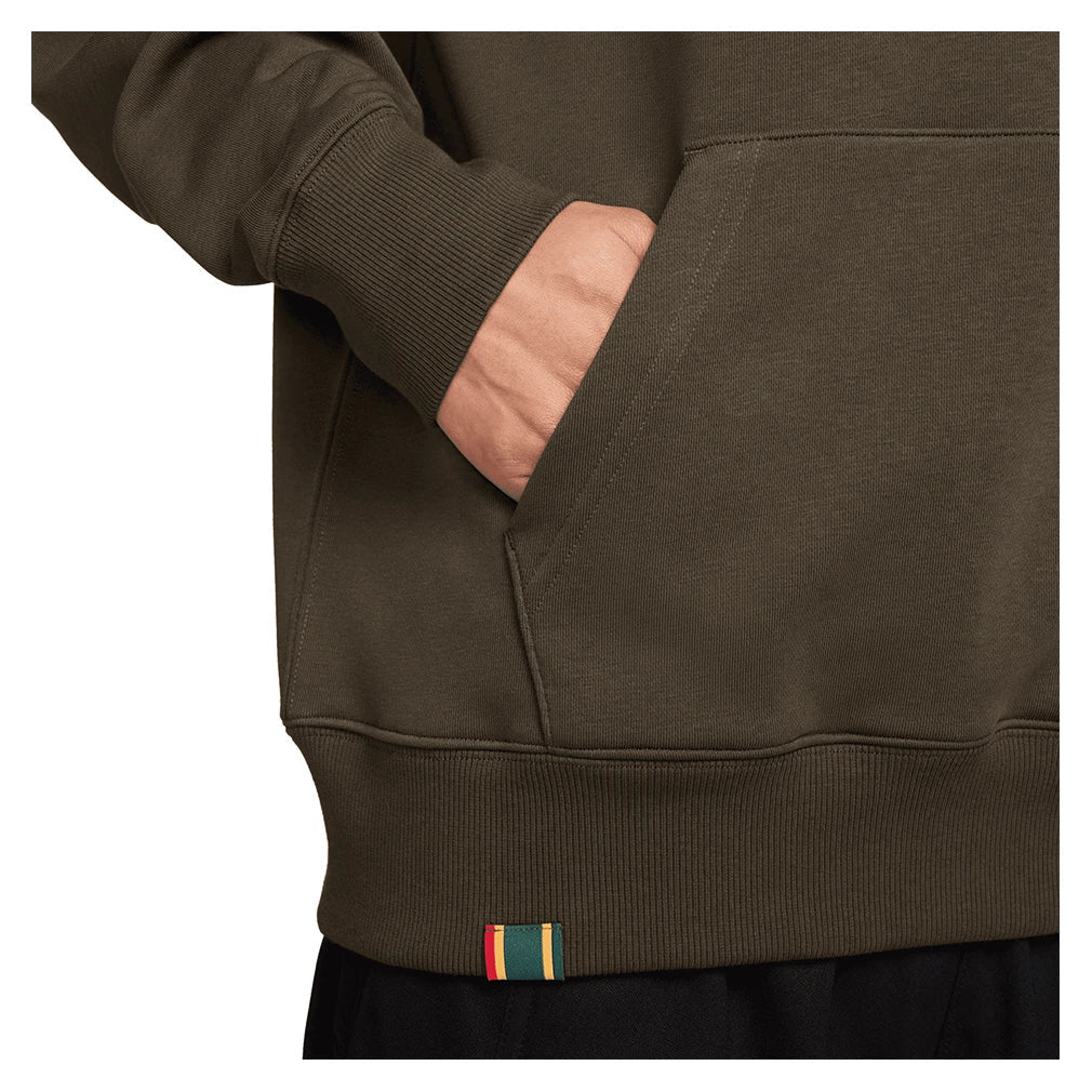 Men's Court Dri-FIT Heritage Fleece Pullover Tennis Hoodie Dark Hazel and Saffron Quartz-Apparel-Nike-HM6759-212-6-Tennis Express