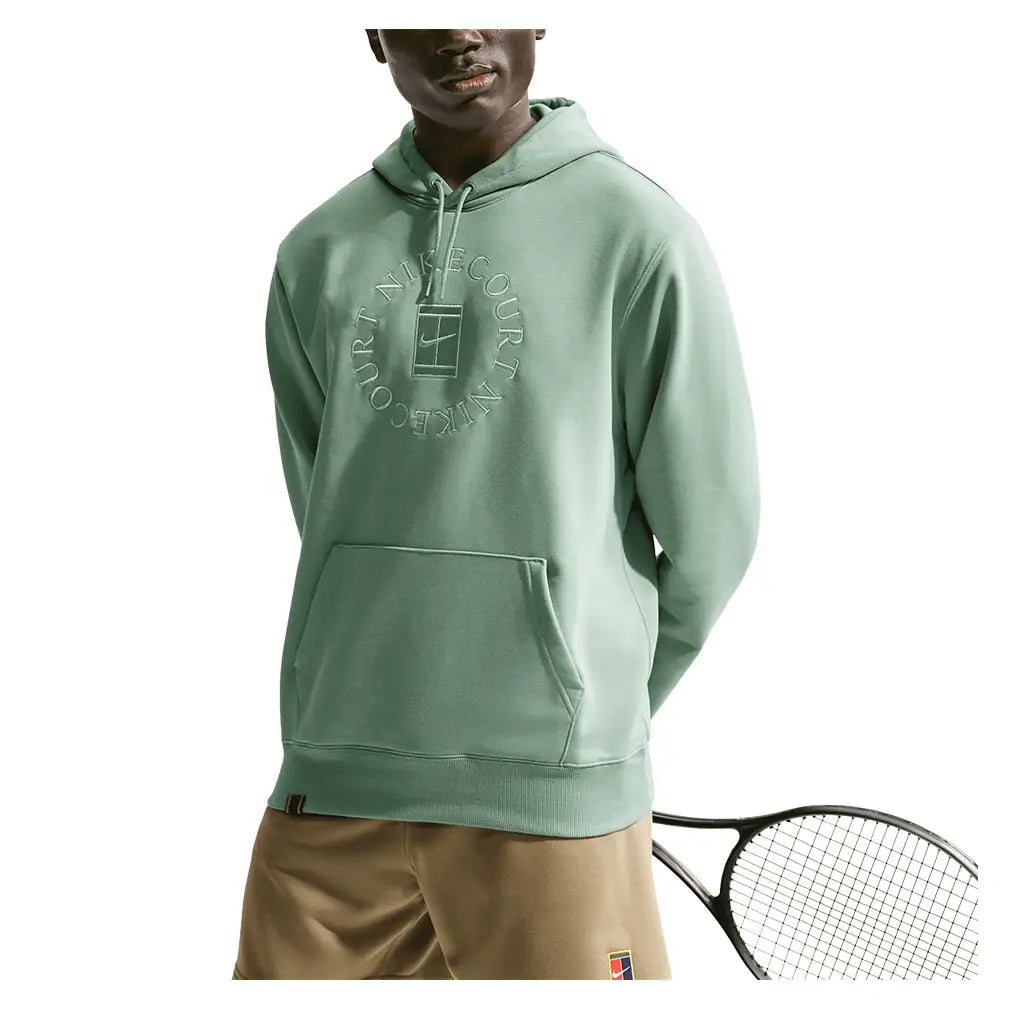 Men's Court Dri-FIT Heritage Fleece Tennis Pullover Hoodie-Apparel-Nike-HM6759-U26-006-3-Tennis Express