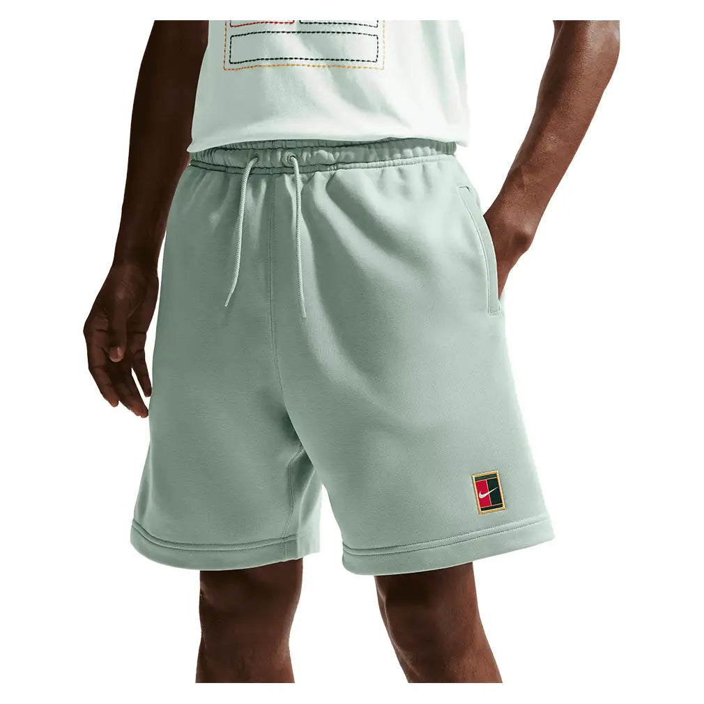 Men's Court Dri-FIT Heritage Fleece 6 Inch Tennis Short-Apparel-Nike-HM6768-U26-006-3-Tennis Express