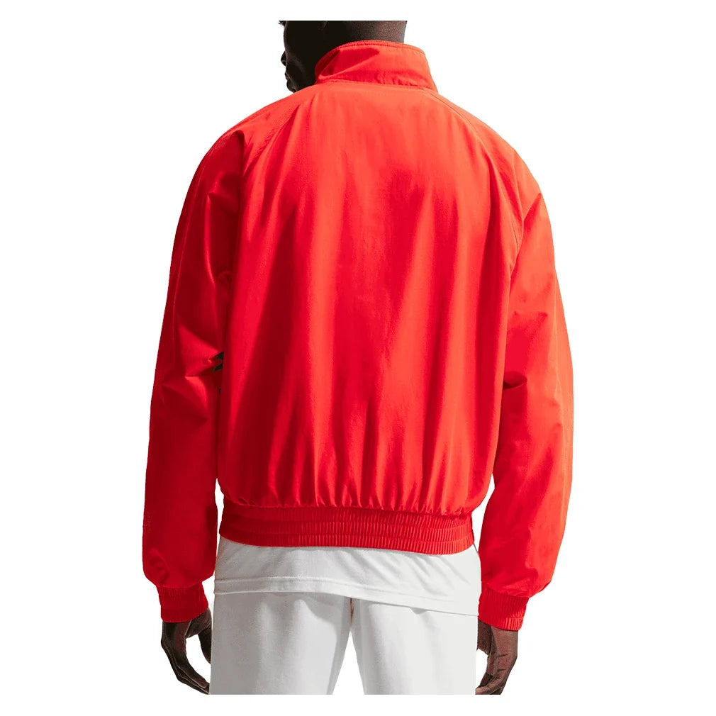 Men's Court Heritage Tennis Jacket Chile Red-Apparel-Nike-HQ1744-673-4-Tennis Express