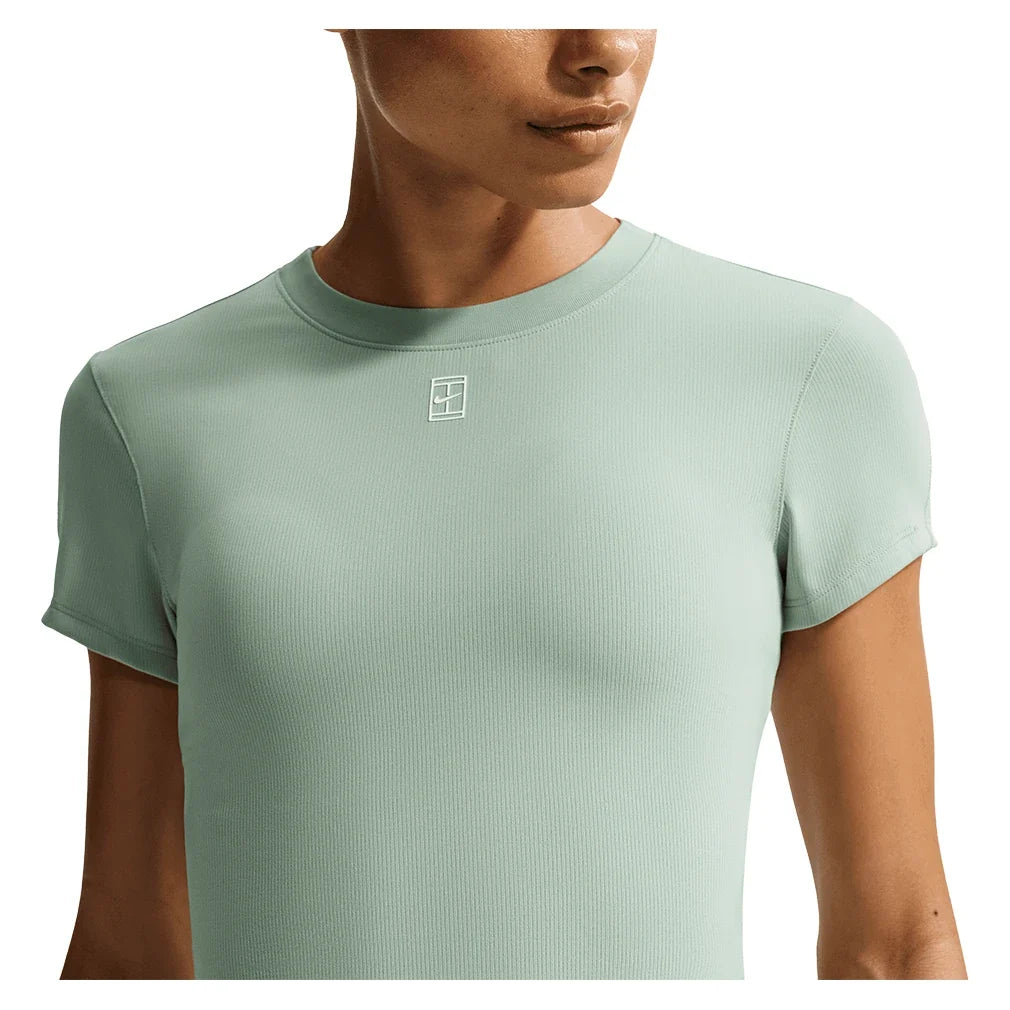 Women's Court Dri-FIT Advantage Short Sleeve Tennis Top,Apparel,Nike,,,Tennis Express,HQ2994-006-1