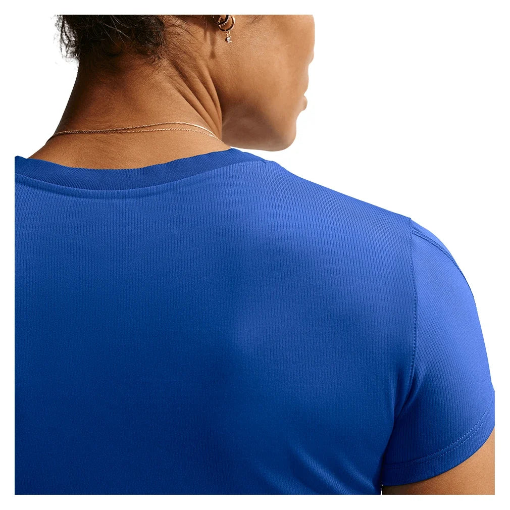 Women's Court Dri-FIT Advantage Short Sleeve Tennis Top,Apparel,Nike,,,Tennis Express,HQ2994-417-3