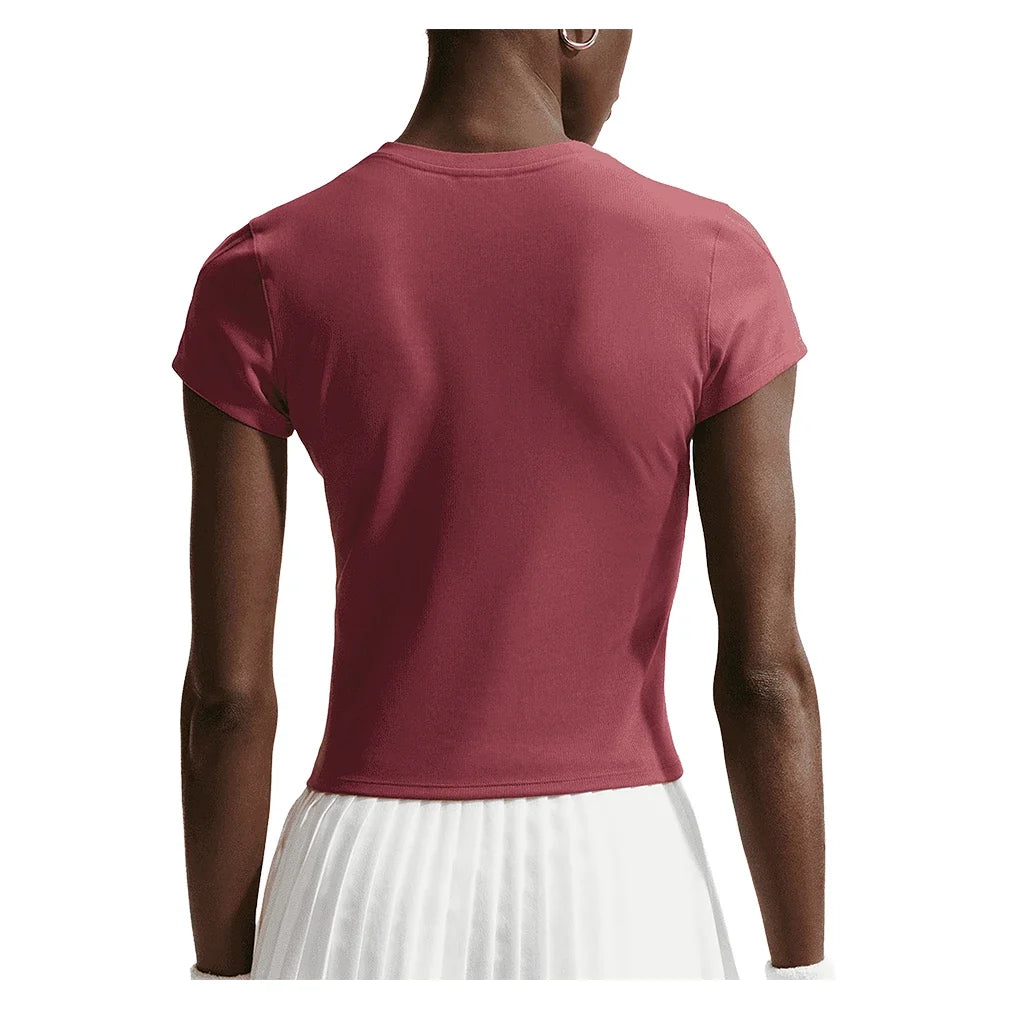 Women's Court Dri-FIT Advantage Short Sleeve Tennis Top,Apparel,Nike,,,Tennis Express,HQ2994-654-1