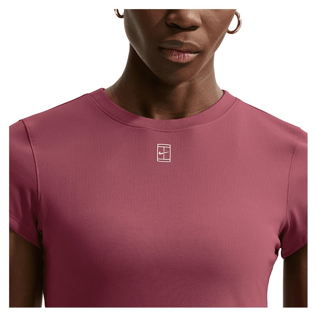 Women's Court Dri-FIT Advantage Short Sleeve Tennis Top,Apparel,Nike,,,Tennis Express,HQ2994-654-2
