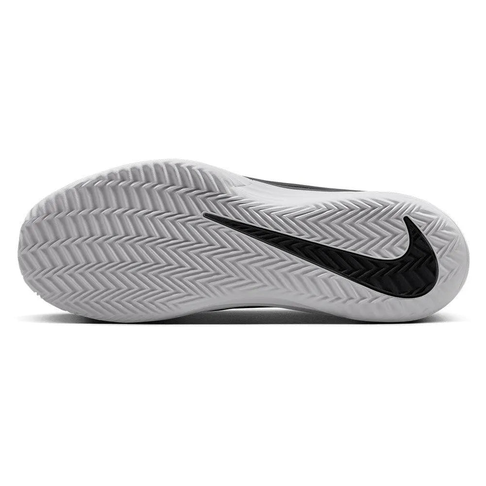 Mens Zoom Vapor 12 Clay Tennis Shoes Black and White-Footwear-Nike-HQ6026-001-Tennis Express