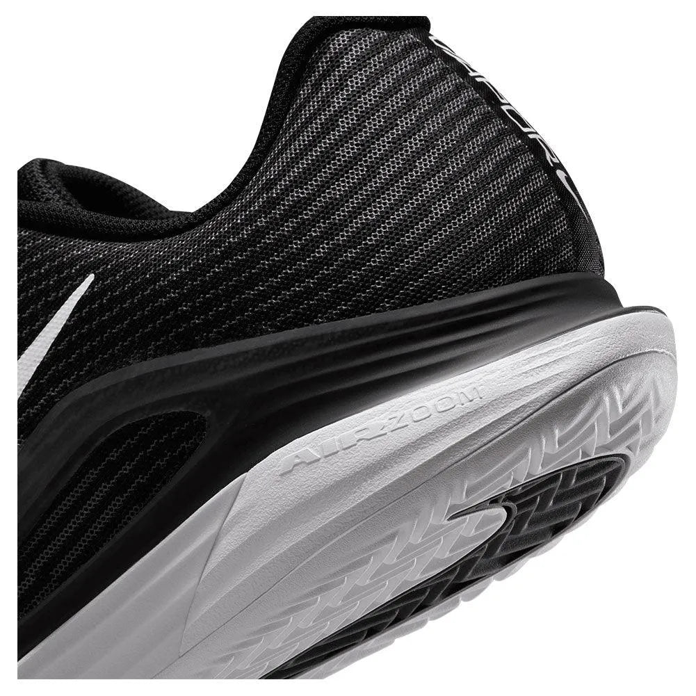 Mens Zoom Vapor 12 Clay Tennis Shoes Black and White-Footwear-Nike-HQ6026-001_00-Tennis Express