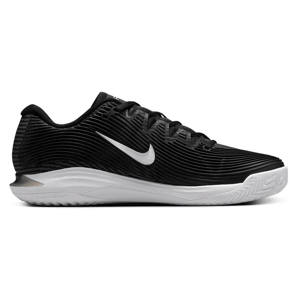 Mens Zoom Vapor 12 Clay Tennis Shoes Black and White-Footwear-Nike-HQ6026-001_8-Tennis Express