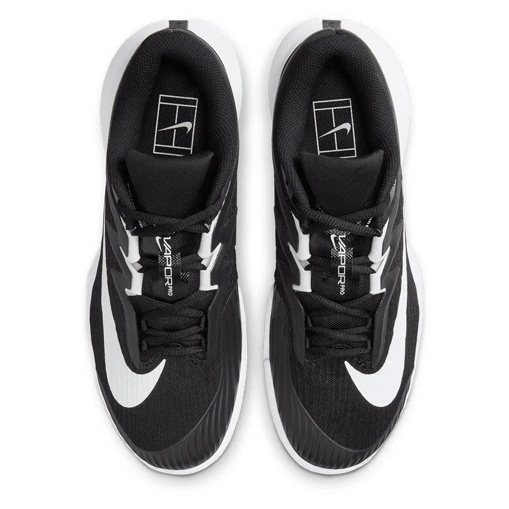 Women's Zoom Vapor Pro 3 Clay Tennis Shoes Black and White-Footwear-Nike-HQ6030-001_3-Tennis Express