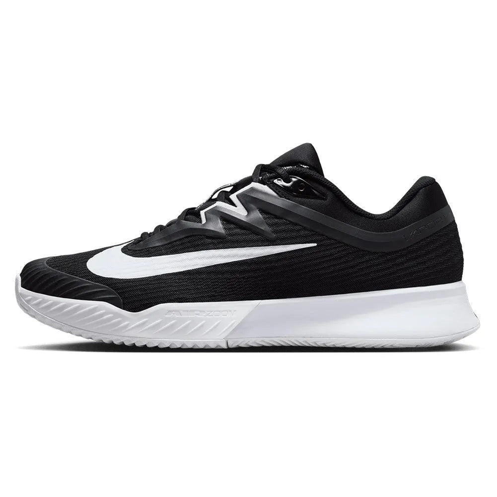 Mens Zoom Vapor Pro 3 Clay Tennis Shoes Black and White-Footwear-Nike-HQ6034-001_4-Tennis Express
