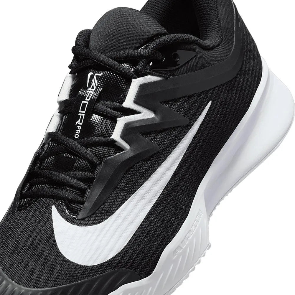 Mens Zoom Vapor Pro 3 Clay Tennis Shoes Black and White-Footwear-Nike-HQ6034-001_7-Tennis Express