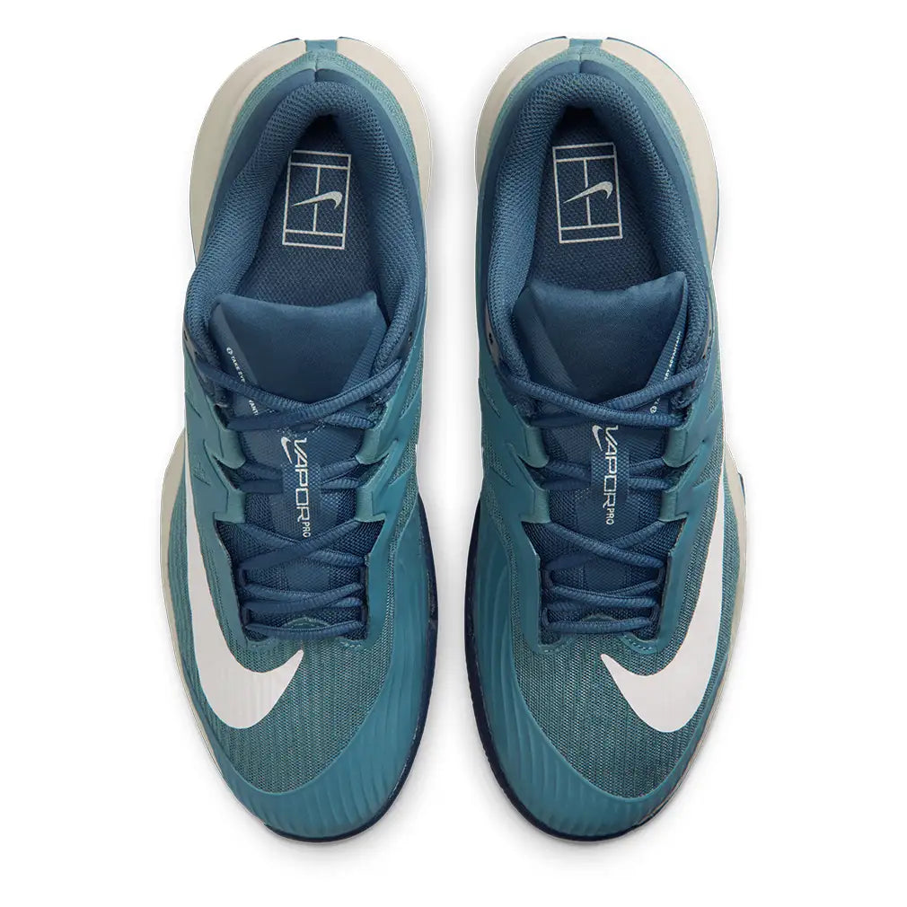 Men's CLAY Court Zoom Vapor Pro 3 Tennis Shoes Smokey Blue and White,Footwear,Nike,,,Tennis Express,HQ6034-002F26-3