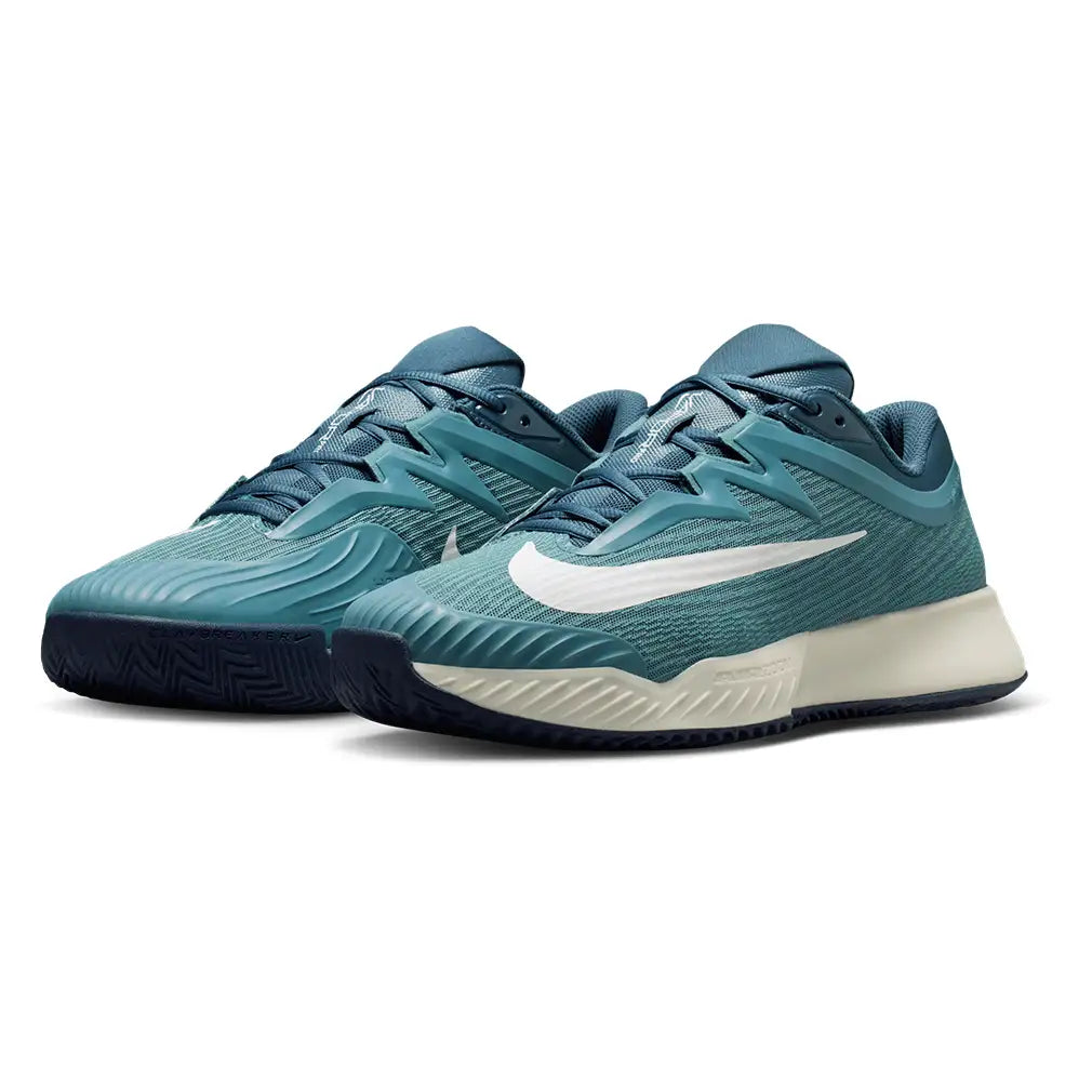 Men's CLAY Court Zoom Vapor Pro 3 Tennis Shoes Smokey Blue and White,Footwear,Nike,Smokey Blue/White,6,Tennis Express,HQ6034-002F26-y