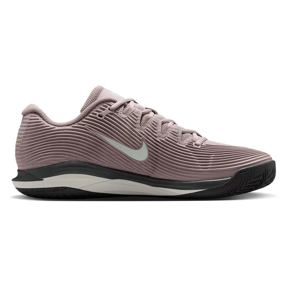 Men's Paris Vapor 12 Premium Clay Tennis Shoes Lt Violet Ore and Barely Green-Footwear-Nike-HV1469-200-2-Tennis Express