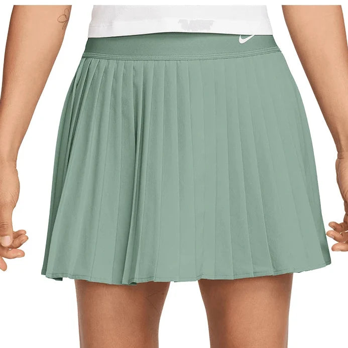 Women's Dri-FIT Victory High-Rise Pleated Tennis Skort,Apparel,Nike,006 Steam/White,XS,Tennis Express,HV9951-006