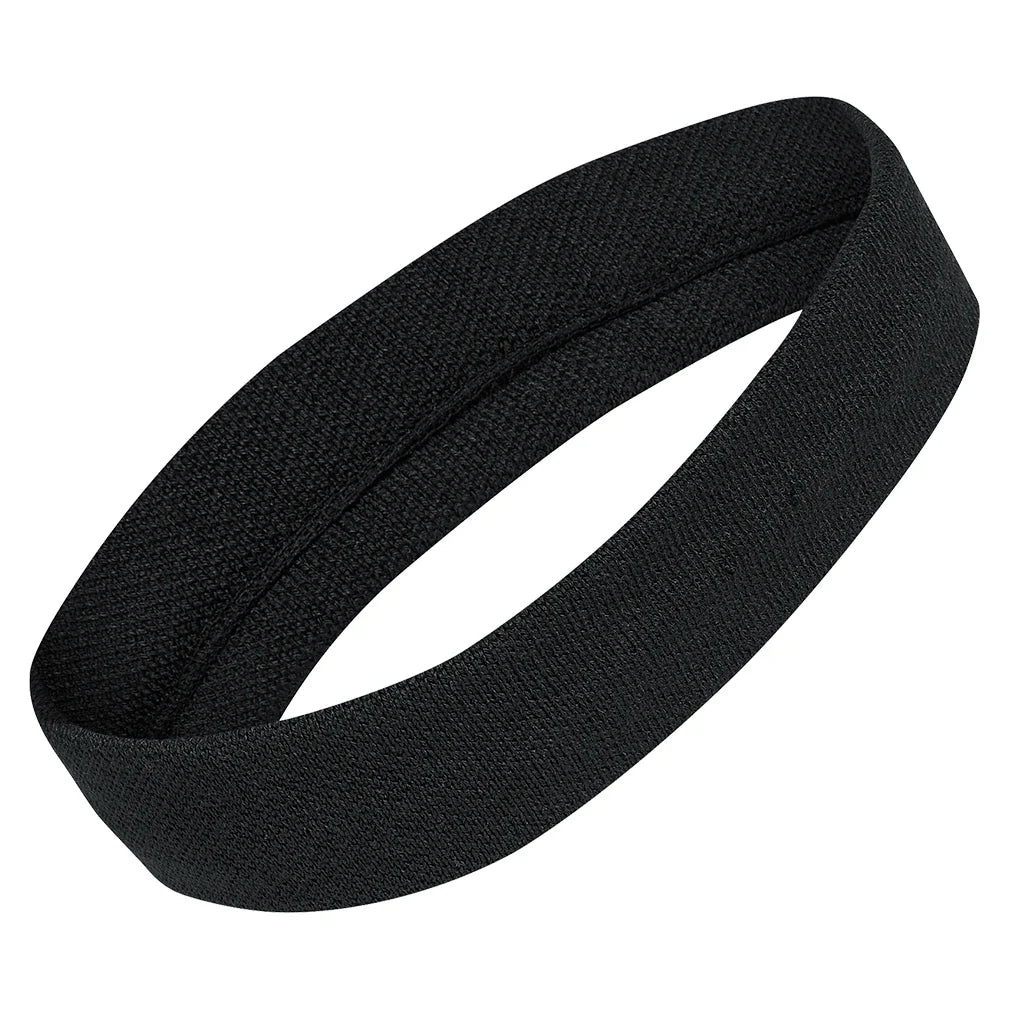 Unisex Tennis Headband Black and Iron,Accessories,Adidas,,,Tennis Express,IA7546-1