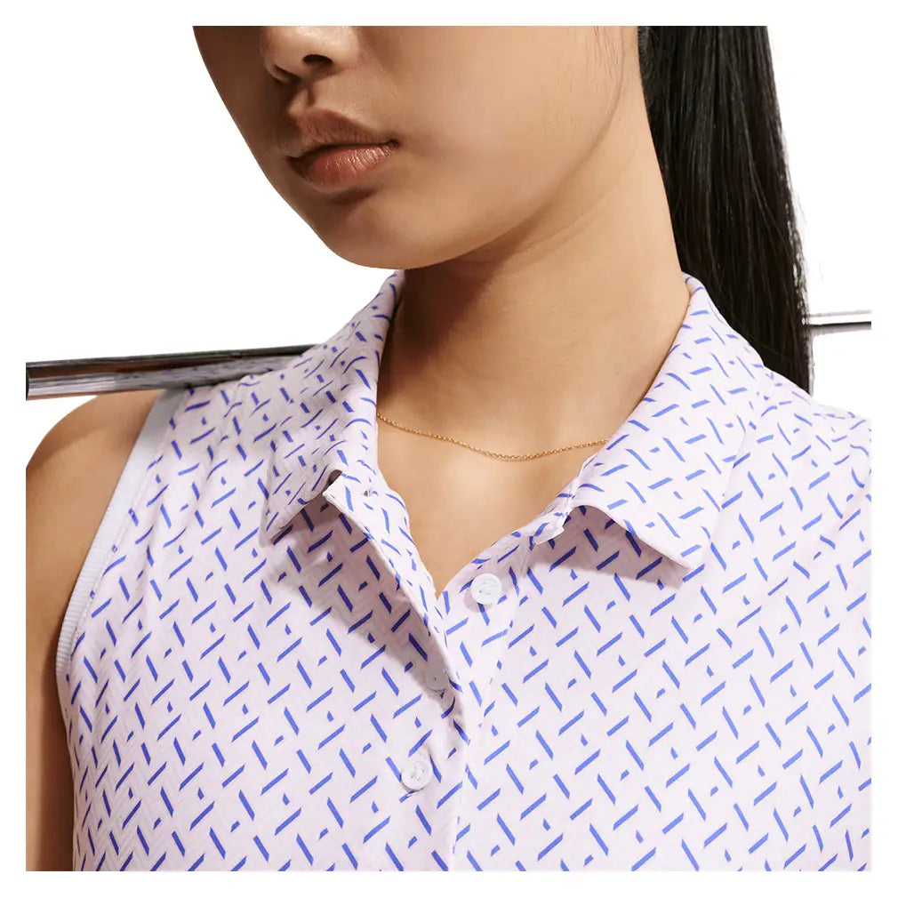 Women's Dri-FIT Victory Sleeveless Print Tennis Polo-Apparel-Nike-IB0321-100-6-Tennis Express