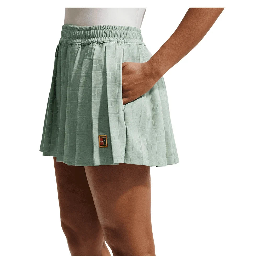 Women's Dri-FIT Court Collection High-Rise Tennis Short Steam,Apparel,Nike,,,Tennis Express,IB0769-006_1