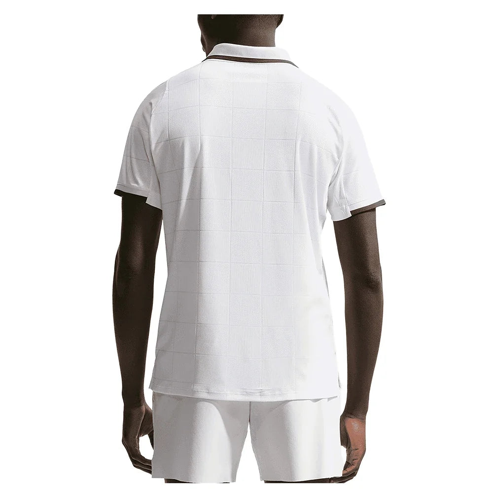 Men's London Court Dri-FIT Slam Tennis Polo,Apparel,Nike,,,Tennis Express,IB1024-100-1