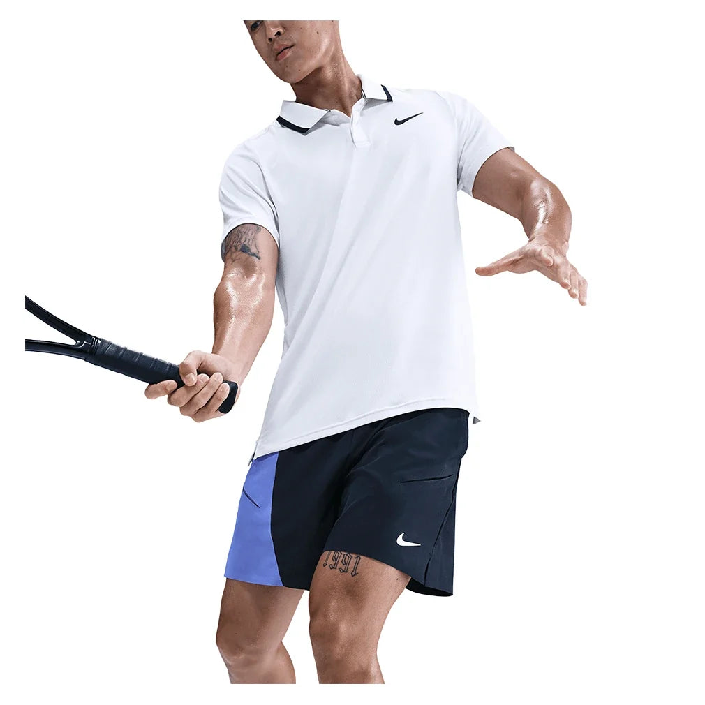 Men's Melbourne Court Dri-FIT Slam 6 Inch Tennis Short-Apparel-Nike-IB1037-475-5-Tennis Express