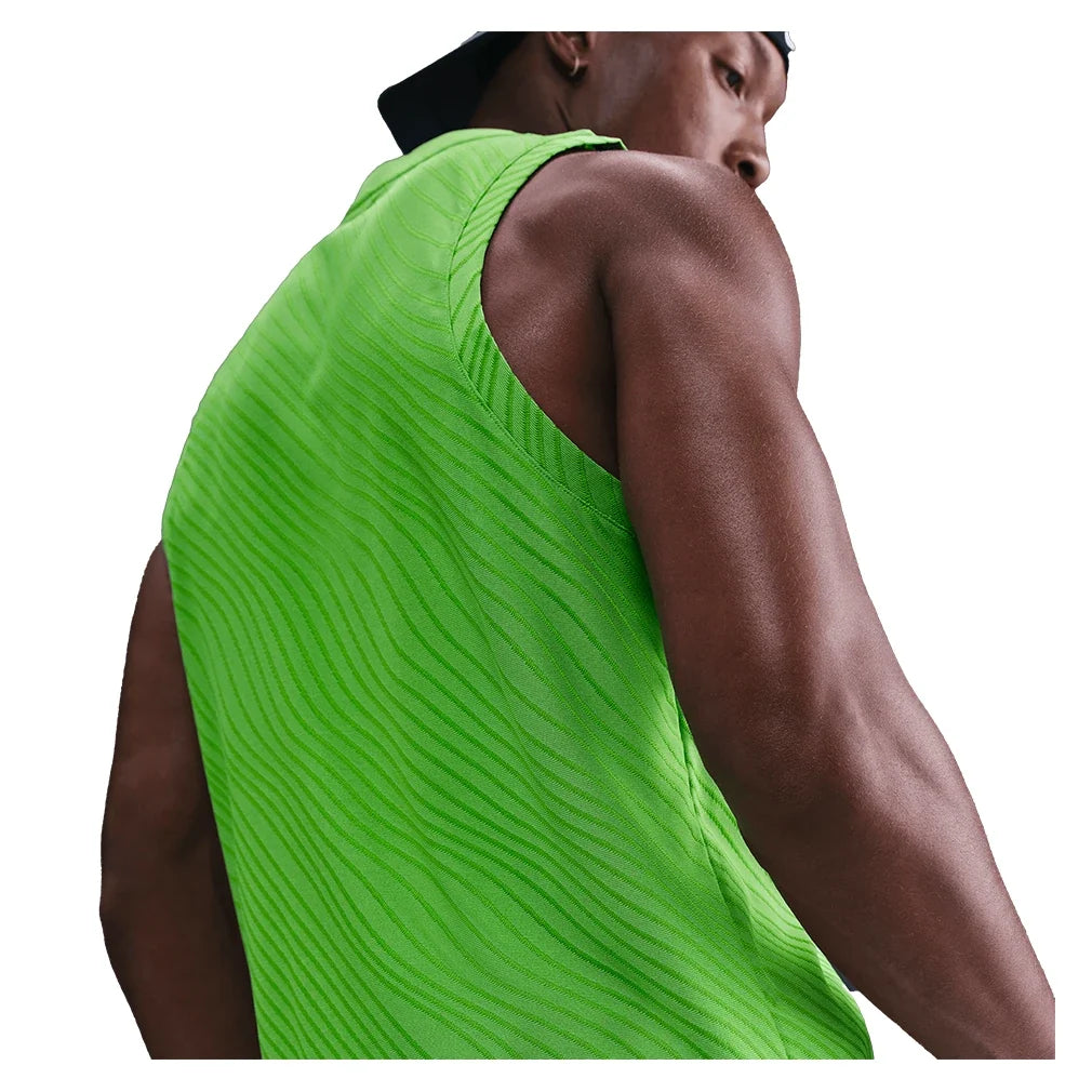 Men's Melbourne Court Dri-FIT Advantage Slam Tennis Tank Mean Green and Black-Apparel-Nike-IB1052-307-7-Tennis Express