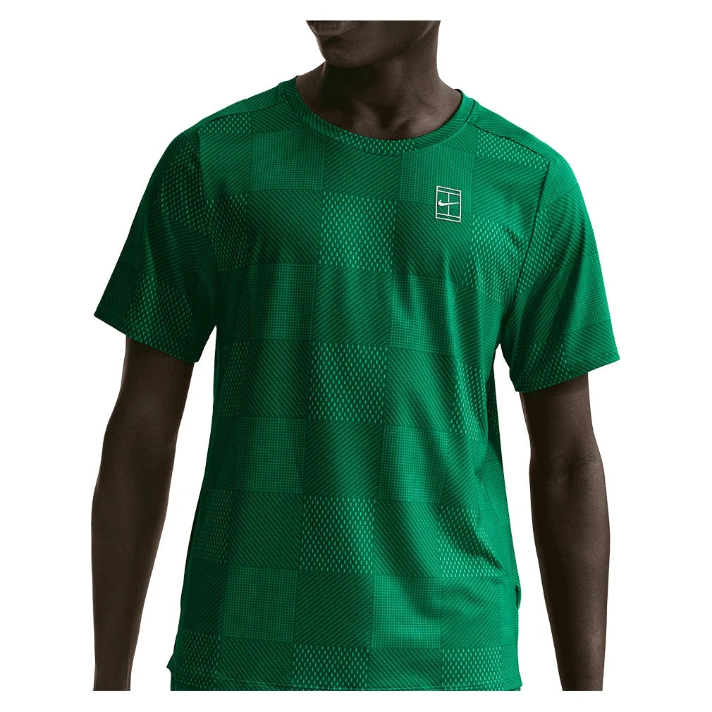 Men's Court Dri-FIT Advantage Print Tennis Top-Apparel-Nike-IB1064-365-1-Tennis Express