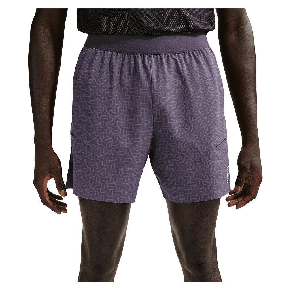 Men's Court Dri-FIT Advantage Print 6 Inch Tennis Short-Apparel-Nike-IB1071-573_1-704655Tennis Express