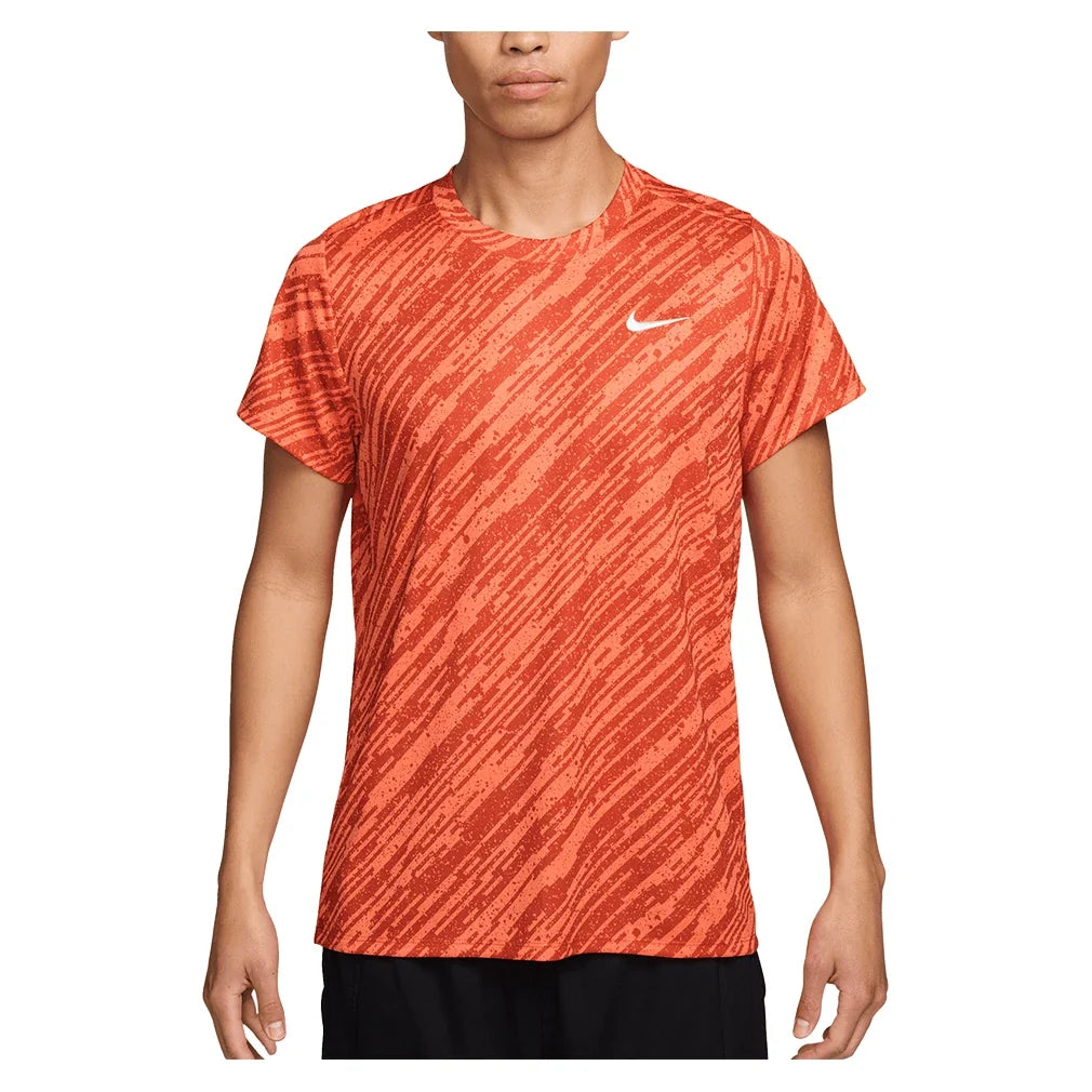 Men's Court Dri-FIT Victory Print Tennis Top-Apparel-Nike-IB1530-S26-842-3-704673Tennis Express