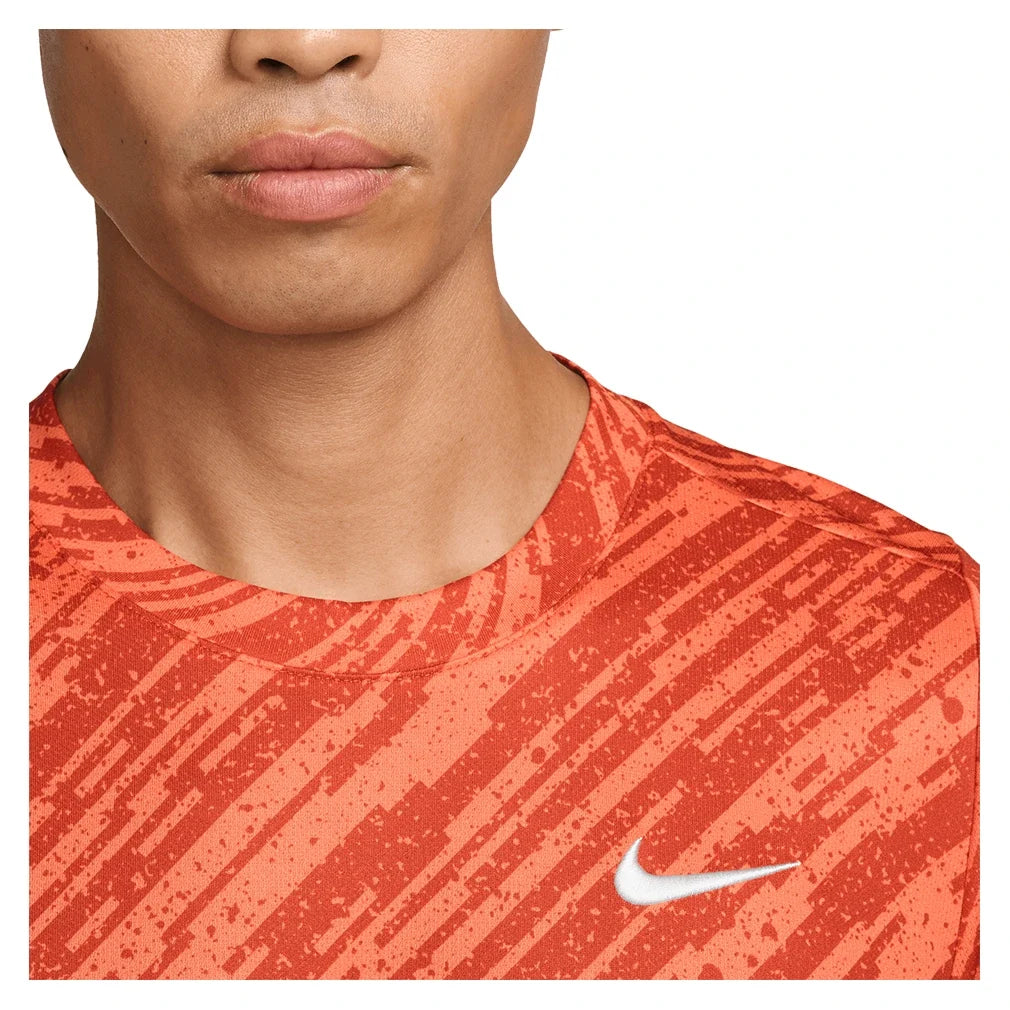 Men's Court Dri-FIT Victory Print Tennis Top-Apparel-Nike-IB1530-S26-842-6-Tennis Express