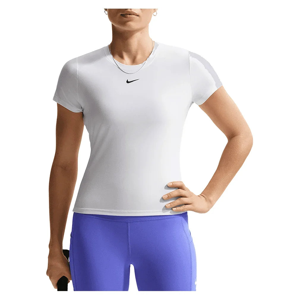 Women's Dri-FIT Victory Short Sleeve Tennis Top-Apparel-Nike-IB3776-100_1-705180Tennis Express