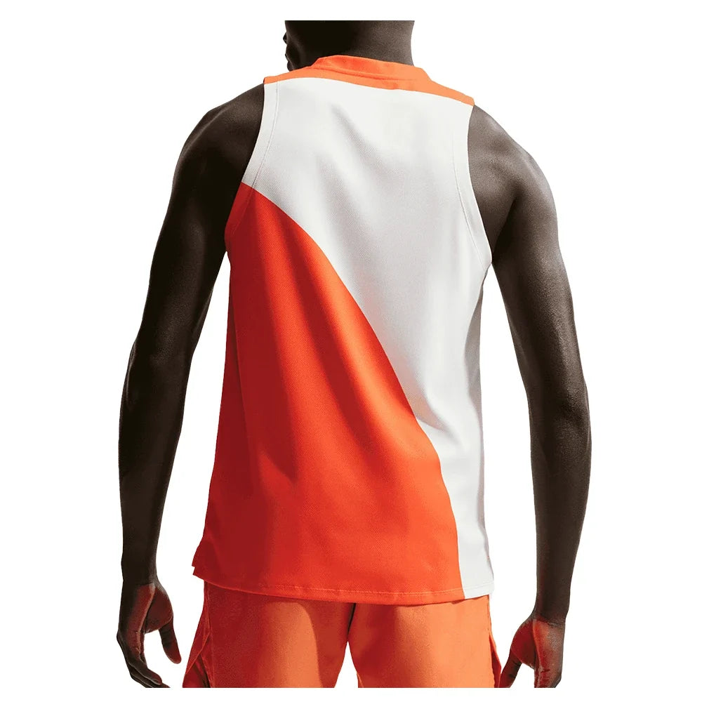 Men's Melbourne Court Dri-FIT Advantage Slam Print Tennis Tank-Apparel-Nike-IF1199-842-4-Tennis Express