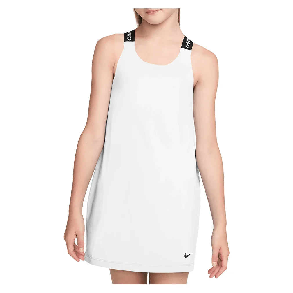 Girls' Pro Dri-FIT Training Dress-Apparel-Nike-IF1757-100-1-Tennis Express