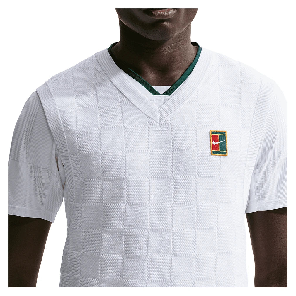 Men's London Court Dri-FIT Slam Tennis Sweater Vest,Apparel,Nike,,,Tennis Express,IF1929-100-4