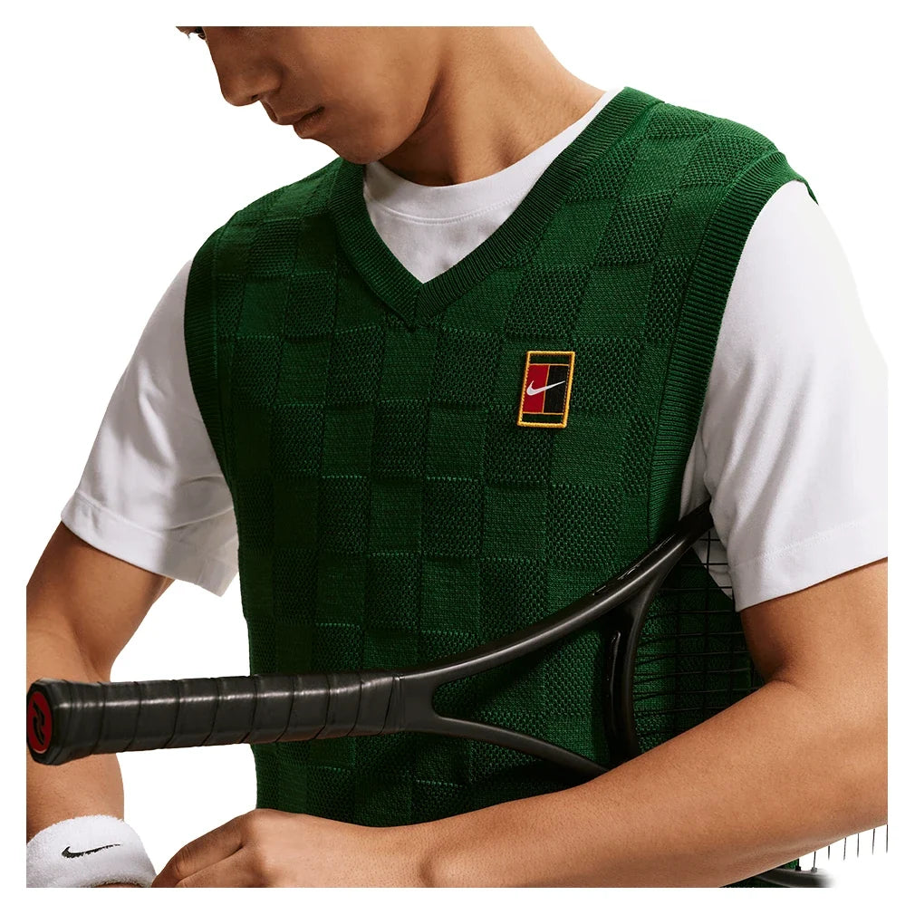 Men's London Court Dri-FIT Slam Tennis Sweater Vest,Apparel,Nike,,,Tennis Express,IF1929-341-1