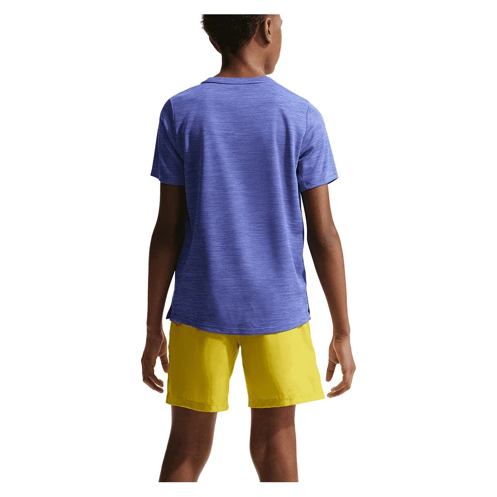 Boys' Dri-FIT Short Sleeve Miler Top-Apparel-Nike-IF2425-430_2-Tennis Express