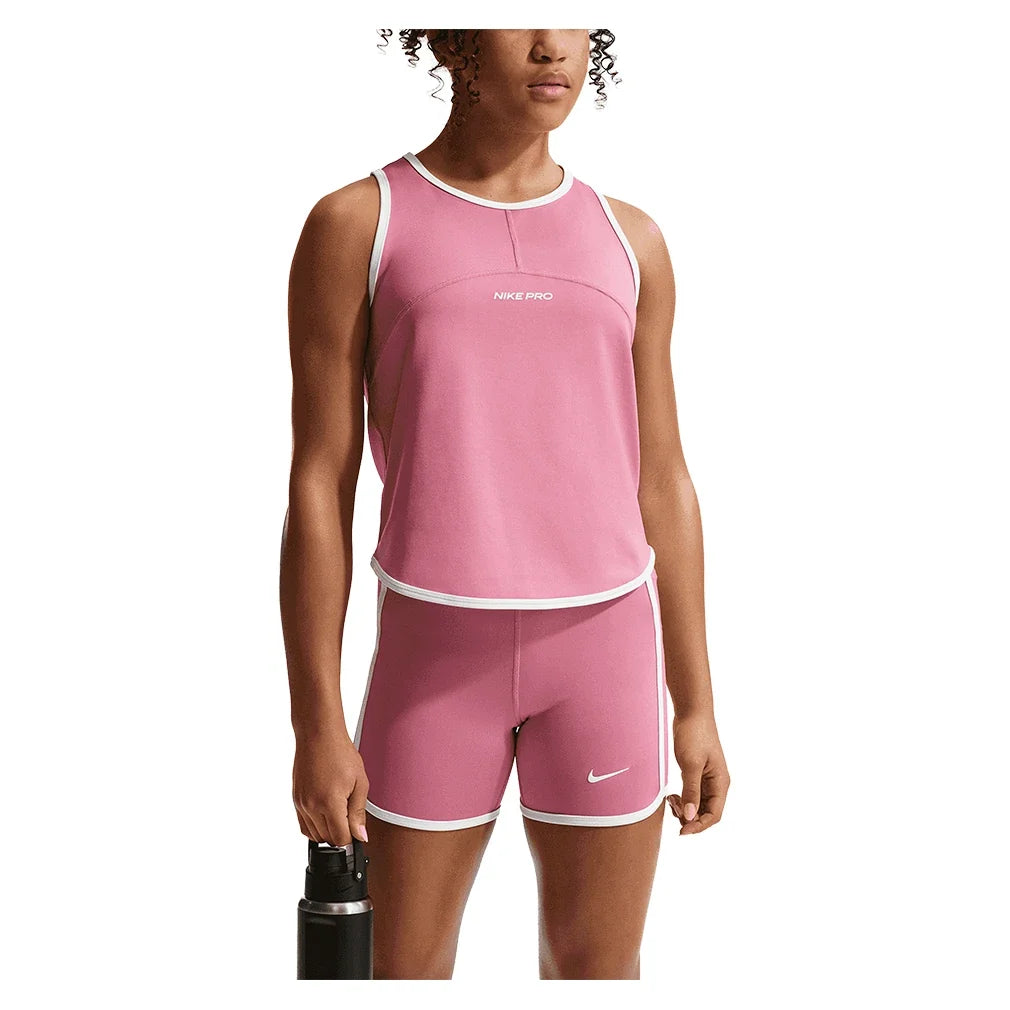 Girls' Pro Dri-FIT Sport Pack Training Tank-Apparel-Nike-IF2760-641-Tennis Express