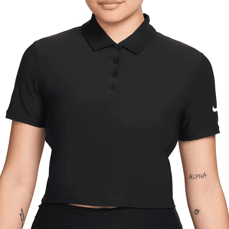 Women's Dri-FIT Victory Short Sleeve Cropped Tennis Polo-Apparel-Nike-IH0519-010_1-705231Tennis Express