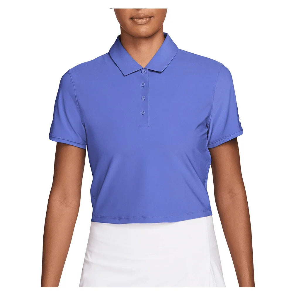 Women's Dri-FIT Victory Short Sleeve Cropped Tennis Polo-Apparel-Nike-IH0519-570_1-705241Tennis Express