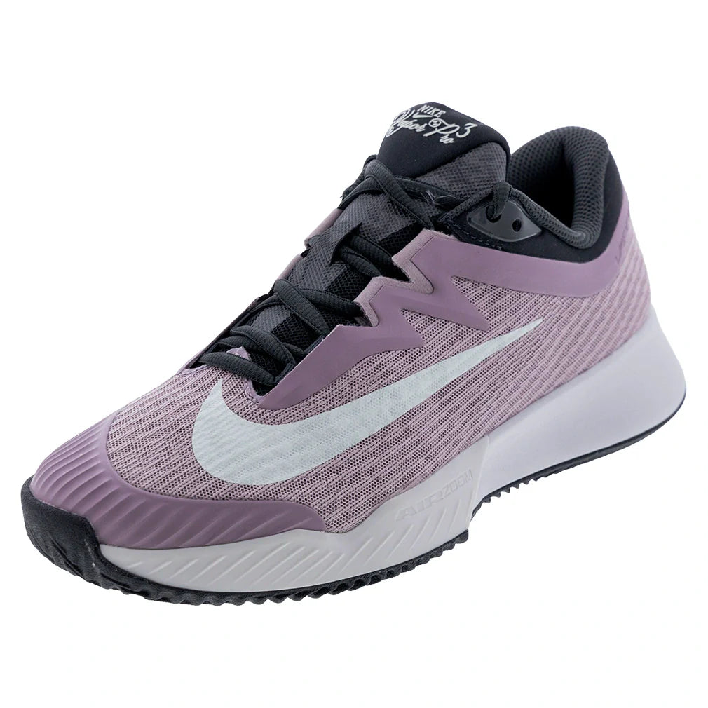 Men's CLAY Court Paris Vapor Pro 3 Premium Tennis Shoes Lt Violet Ore and Barely Green,Footwear,Nike,Lt Violet Ore/Barely Green,6,Tennis Express,IH1701-200-2copy