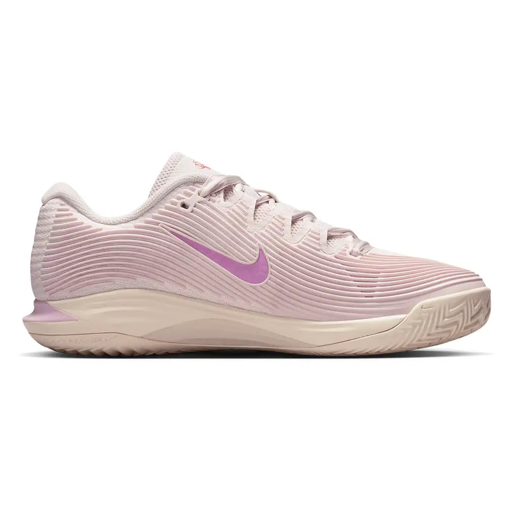 Women's Paris Vapor 12 Premium Clay Tennis Shoes Pearl Pink and Lt Magenta-Footwear-Nike-IH1705-601-2-Tennis Express